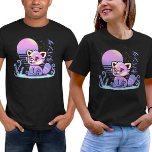 Retrowave Red Panda