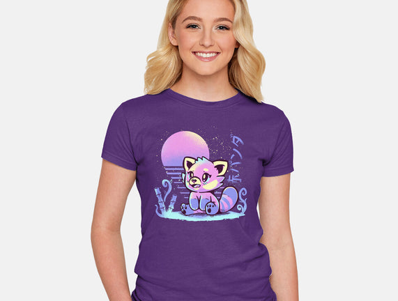 Retrowave Red Panda