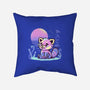 Retrowave Red Panda-none removable cover w insert throw pillow-TechraNova