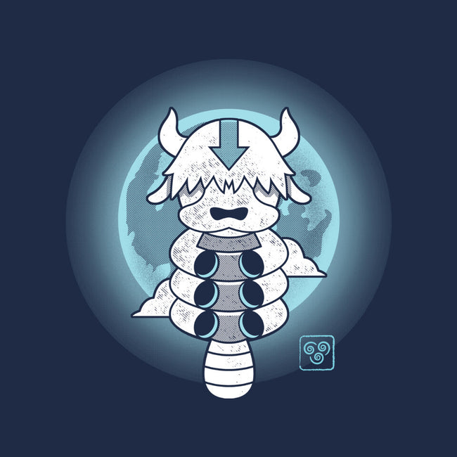 Moonlight Sky Bison-mens heavyweight tee-Logozaste