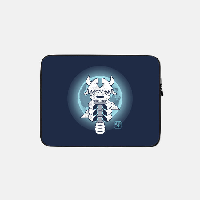 Moonlight Sky Bison-none zippered laptop sleeve-Logozaste