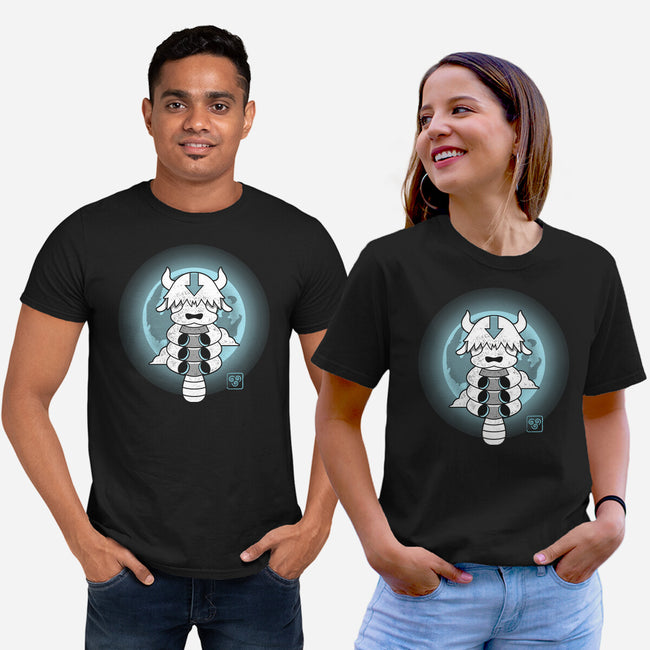 Moonlight Sky Bison-unisex basic tee-Logozaste