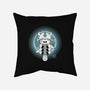 Moonlight Sky Bison-none removable cover w insert throw pillow-Logozaste