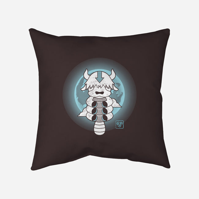 Moonlight Sky Bison-none removable cover w insert throw pillow-Logozaste
