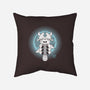 Moonlight Sky Bison-none removable cover w insert throw pillow-Logozaste