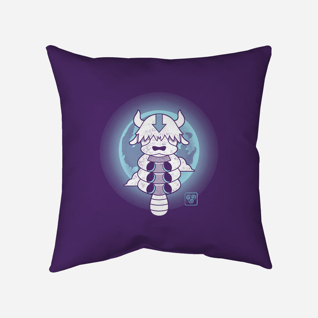Moonlight Sky Bison-none removable cover w insert throw pillow-Logozaste