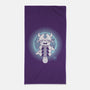 Moonlight Sky Bison-none beach towel-Logozaste