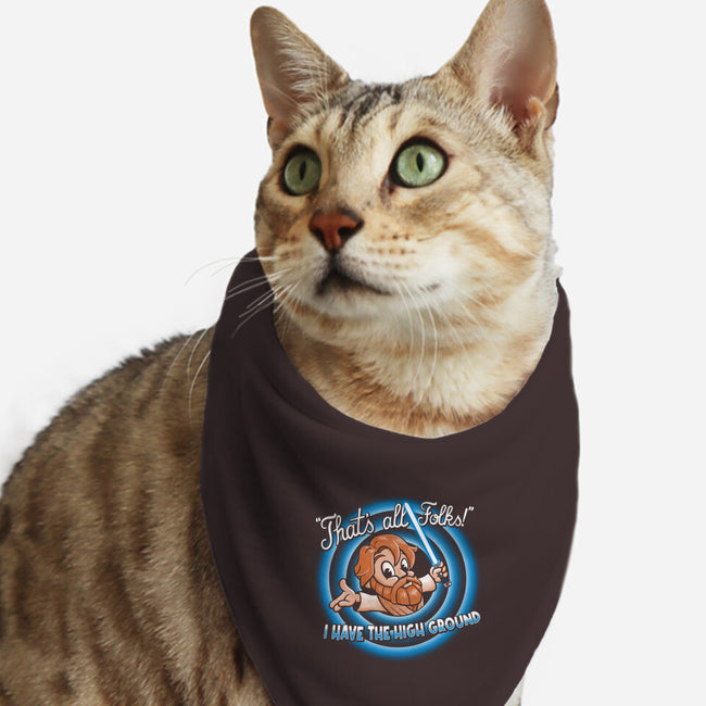 Looney Master-cat bandana pet collar-teesgeex