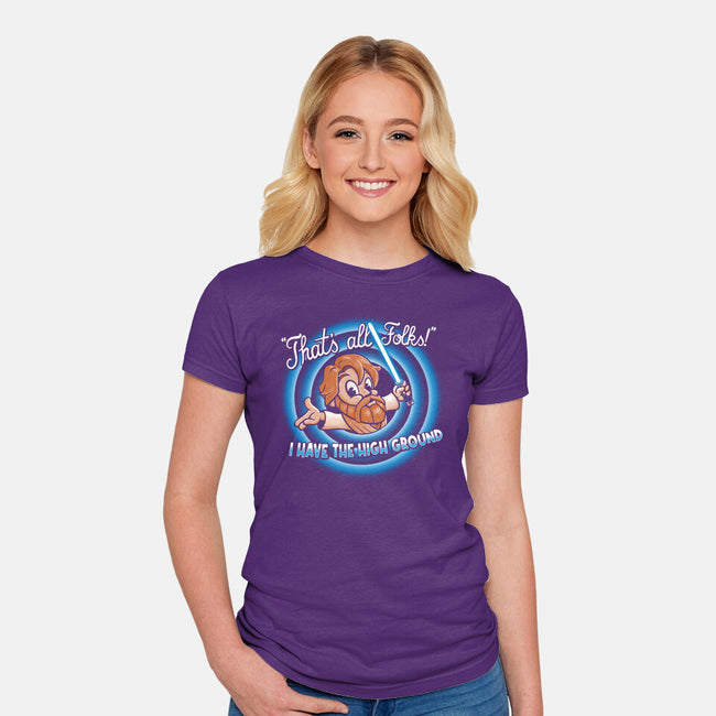 Looney Master-womens fitted tee-teesgeex