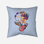 Kame Style-none removable cover throw pillow-Sanjota