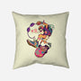 Kame Style-none removable cover throw pillow-Sanjota