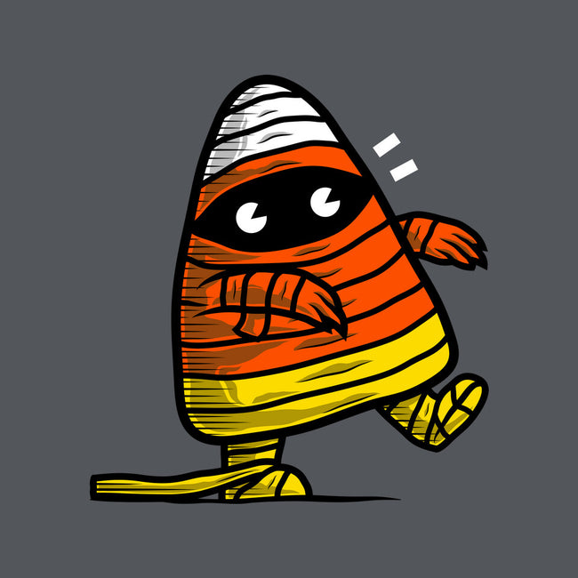 Candy Corn Mummy-womens fitted tee-krisren28