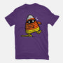 Candy Corn Mummy-womens fitted tee-krisren28