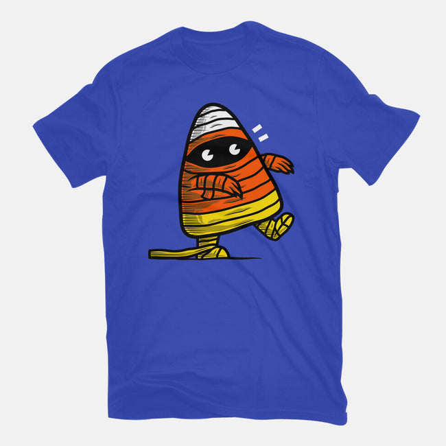 Candy Corn Mummy-womens basic tee-krisren28