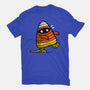 Candy Corn Mummy-womens fitted tee-krisren28