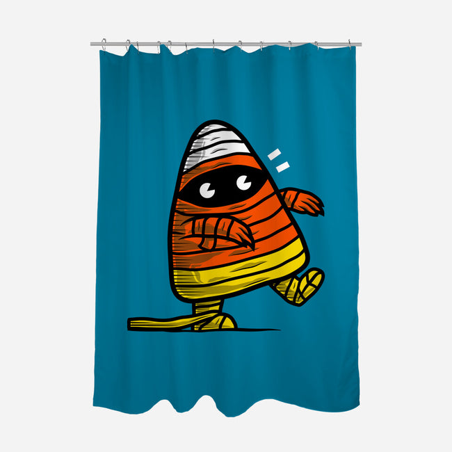 Candy Corn Mummy-none polyester shower curtain-krisren28