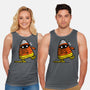 Candy Corn Mummy-unisex basic tank-krisren28