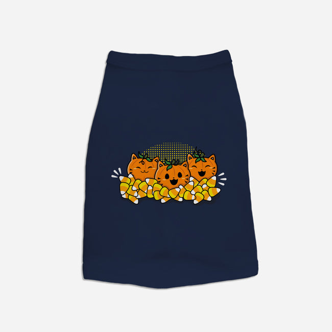 Pumpkin Cats-dog basic pet tank-bloomgrace28