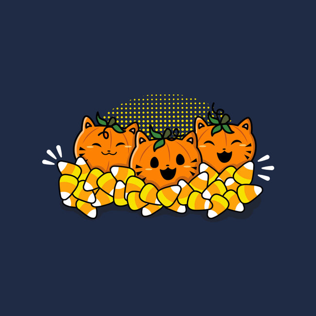 Pumpkin Cats-none glossy sticker-bloomgrace28