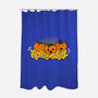 Pumpkin Cats-none polyester shower curtain-bloomgrace28