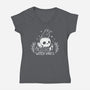 Witch Vibes-womens v-neck tee-xMorfina