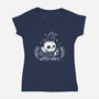 Witch Vibes-womens v-neck tee-xMorfina