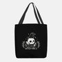 Witch Vibes-none basic tote bag-xMorfina