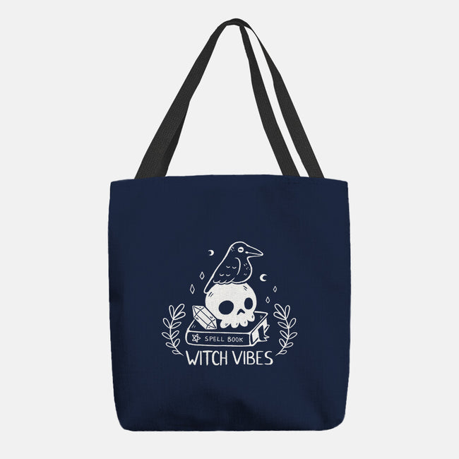Witch Vibes-none basic tote bag-xMorfina