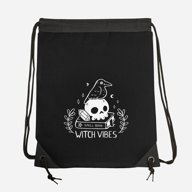 Witch Vibes-none drawstring bag-xMorfina