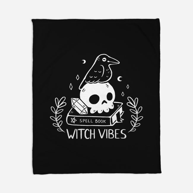 Witch Vibes-none fleece blanket-xMorfina