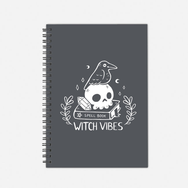 Witch Vibes-none dot grid notebook-xMorfina