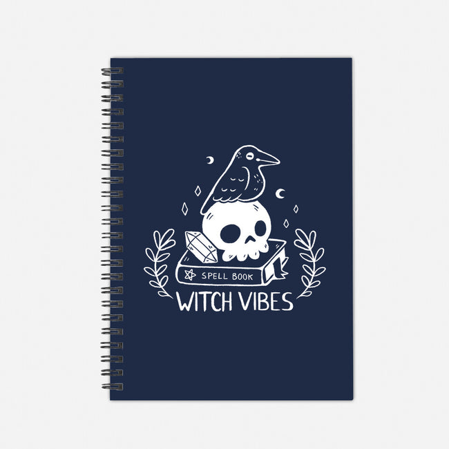 Witch Vibes-none dot grid notebook-xMorfina