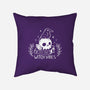Witch Vibes-none removable cover w insert throw pillow-xMorfina