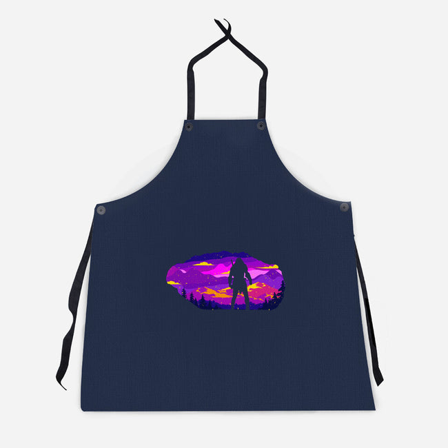 Thermal Eyes-unisex kitchen apron-spoilerinc
