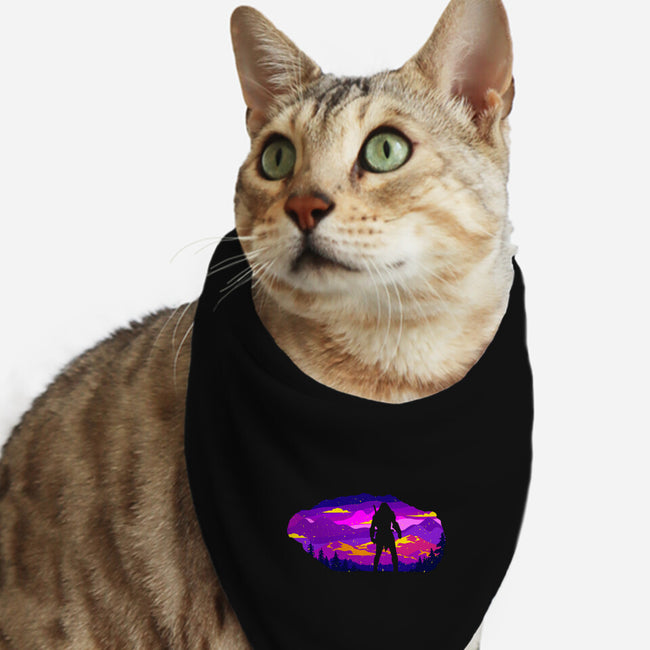 Thermal Eyes-cat bandana pet collar-spoilerinc