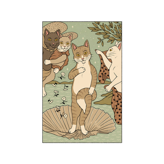 Venus Cat-womens basic tee-Thiago Correa