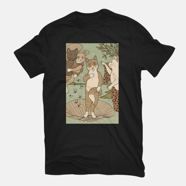 Venus Cat-womens basic tee-Thiago Correa