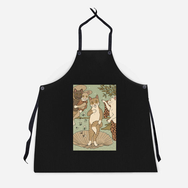 Venus Cat-unisex kitchen apron-Thiago Correa