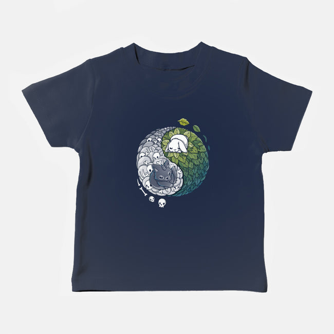 Yin Yang Predator Prey-baby basic tee-Vallina84