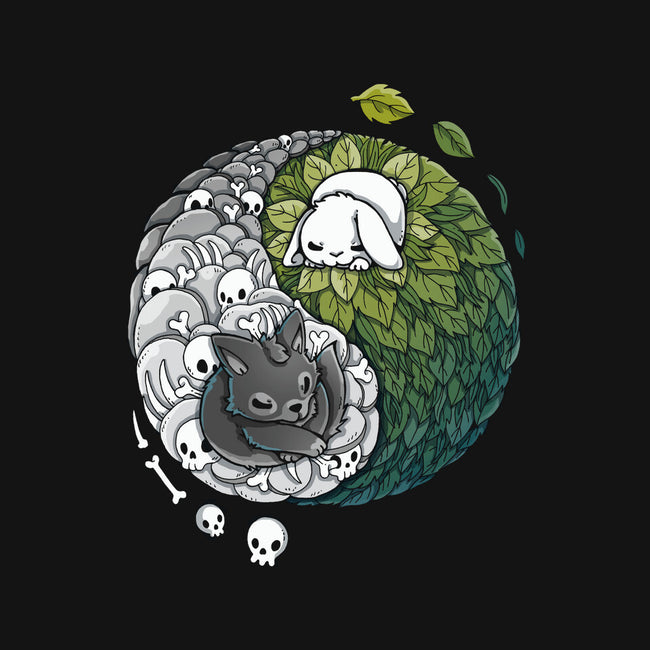 Yin Yang Predator Prey-unisex basic tee-Vallina84
