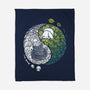 Yin Yang Predator Prey-none fleece blanket-Vallina84