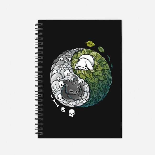 Yin Yang Predator Prey-none dot grid notebook-Vallina84