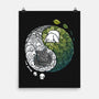 Yin Yang Predator Prey-none matte poster-Vallina84