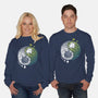 Yin Yang Predator Prey-unisex crew neck sweatshirt-Vallina84