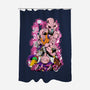 Majin Forms-none polyester shower curtain-Guilherme magno de oliveira