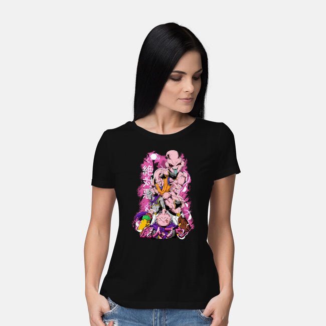 Majin Forms-womens basic tee-Guilherme magno de oliveira