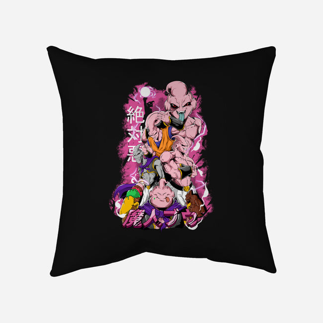 Majin Forms-none removable cover w insert throw pillow-Guilherme magno de oliveira