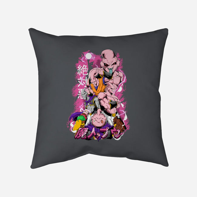 Majin Forms-none removable cover w insert throw pillow-Guilherme magno de oliveira