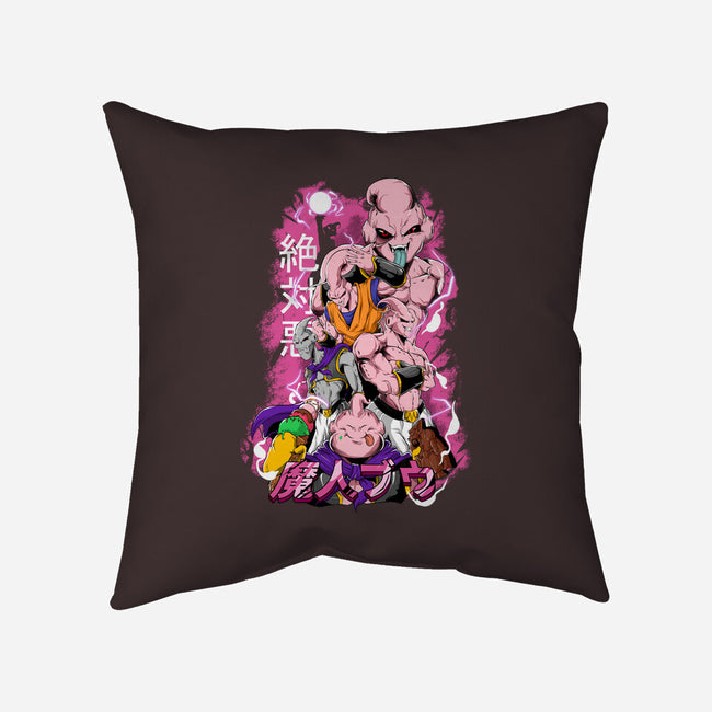 Majin Forms-none removable cover w insert throw pillow-Guilherme magno de oliveira