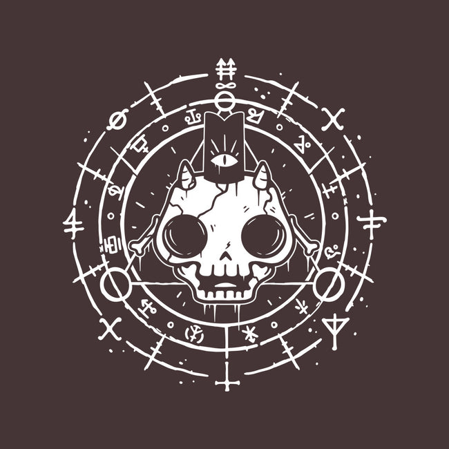 Skull Of The Lamb-none adjustable tote bag-demonigote